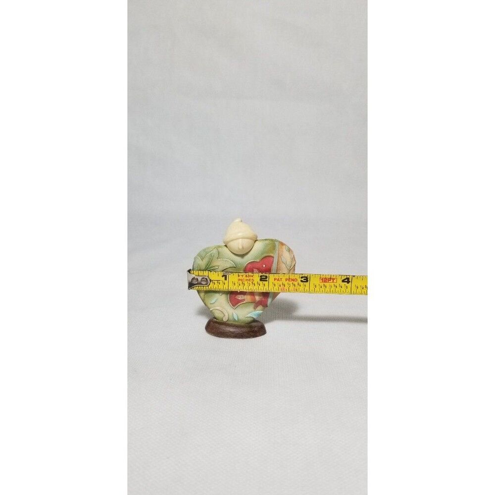 Vintage Enesco Take Heart by Karen Hahn Figures "Giggle" "Cozy" "Laugh" 2007 - Picture 7 of 12